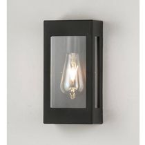 Kit 2 Arandelas Externas Prime Pretas Luminárias de Parede Bivolt Jardim Fachada Dital