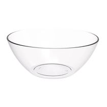 Kit 12 Tigelas Pequenas Transparentes Crippa Travessa Restaurante Buffet Salada Sobremesa