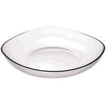 8 Cestas para Frutas Fruteira de Mesa Transparente 3,5L Trio Crippa Bancada Verduras
