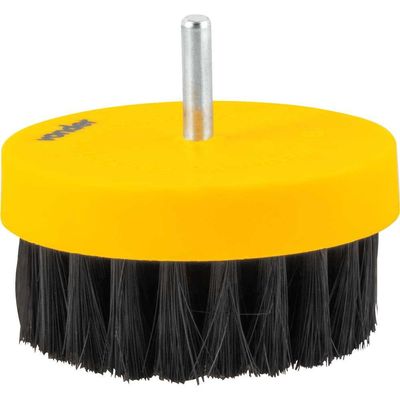 Escova rotativa para Furadeiras e Parafusadeira  80mm em nylon Vonder