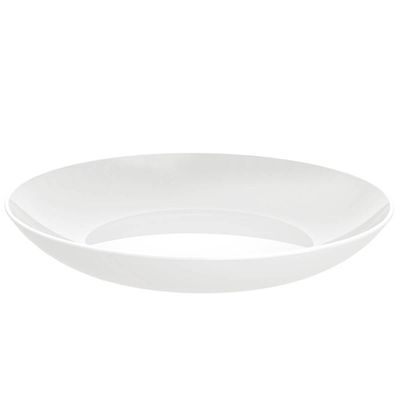 Conjunto 6 Pratos Fundos Porcelana Branca 22cm Sophia Sopas