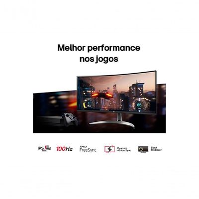 Monitor LG Ultrawide™ 29WQ600B-W Tela IPS De 29 21:9 USB-C 7Wx2 MaxxAudio® 1ms (MBR) 100Hz