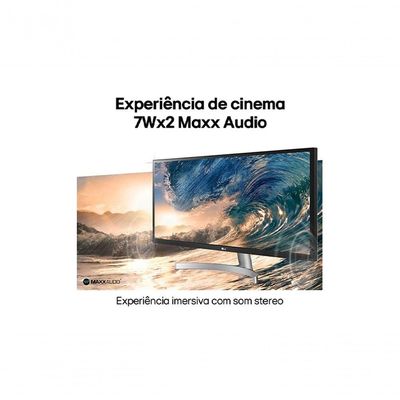 Monitor LG Ultrawide™ 29WQ600B-W Tela IPS De 29 21:9 USB-C 7Wx2 MaxxAudio® 1ms (MBR) 100Hz