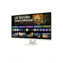 Monitor LG Myview Smart 32SR73U-W Tela UHD 4K 32" WebOs ThinQ Home Air Play Screen Share Bluetooth