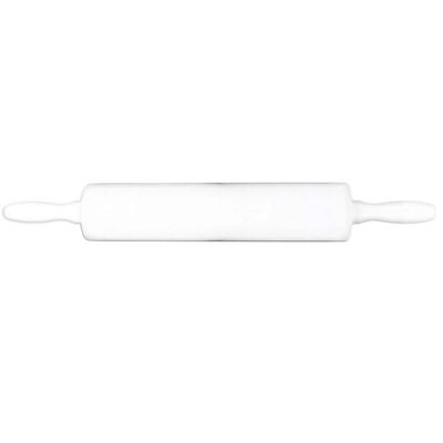 Rolo de Abrir Massa 39cm Maciço Plástico Para Cozinha Macarrão Pizza Profissional
