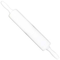Rolo de Abrir Massa 39cm Maciço Plástico Para Cozinha Macarrão Pizza Profissional