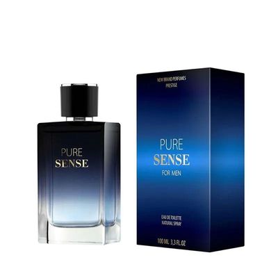 Perfume Prestige Pure Sense New Brand Edt Masculino 100ml