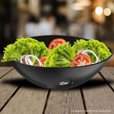 Kit 2 Tigelas Saladeiras 5L Essential  31cm Servir Sobremesas Frutas Pipoca