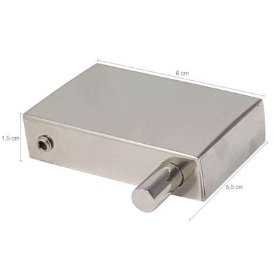 Kit 2 Ganchos em Aço Inox Cabide de Parede Roupas Toalheiro Banheiro Lavabo Orquídea
