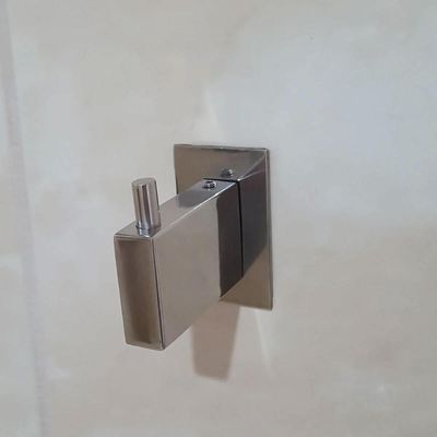 Kit 2 Ganchos em Aço Inox Cabide de Parede Roupas Toalheiro Banheiro Lavabo Orquídea
