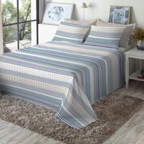 Jogo de Cama King Size 180 Fios Fiori - Renato (7429)
