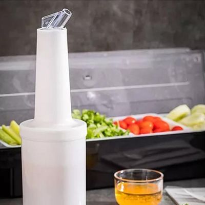 Garrafa Store'n Pour 1 Litro Branca Armazenar Servir Bebidas Pub Bar Mixologista