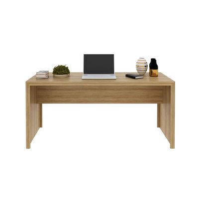 Mesa para Escritório 163cm ME4109 Amêndoa Tecnomobili