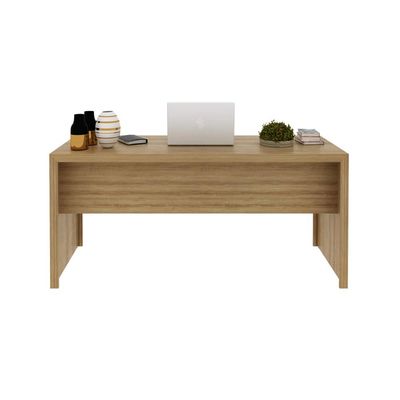 Mesa para Escritório 163cm ME4109 Amêndoa Tecnomobili