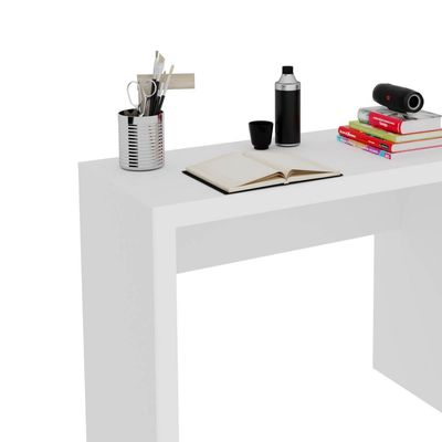 Mesa para Escritório 90cm ME4139 Branco Tecnomobili