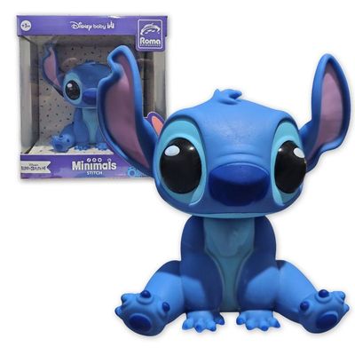 Boneco Vinil Minimals Stitch Disney Baby Coleção 15cm Roma
