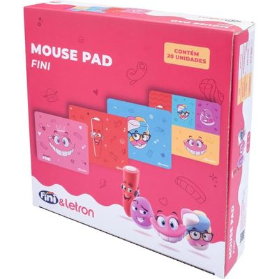 Mouse PAD SLIM Letron Fini (caixa C/20 Unidades)