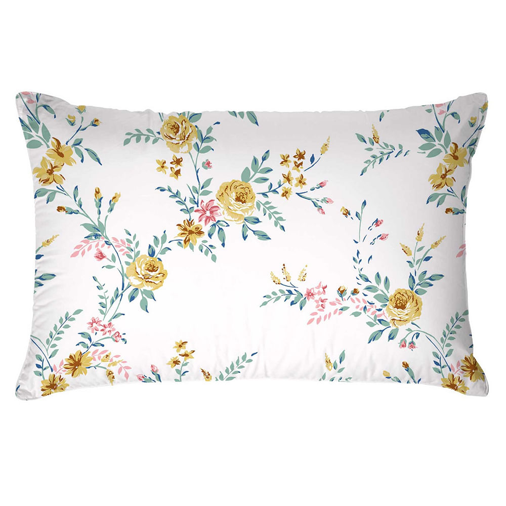 Jogo de Cama King Size 180 Fios Fiori - Carmen V (7379-5)