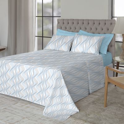 Jogo de Cama King Size 200 Fios Fiori - Júnior (7408-1)
