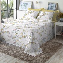 Jogo de Cama King Size 180 Fios Fiori - Carmen V (7379-5)