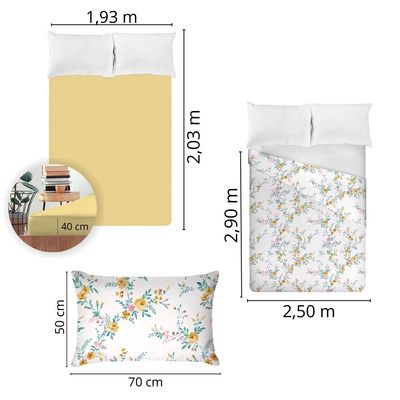 Jogo de Cama King Size 180 Fios Fiori - Carmen V (7379-5)
