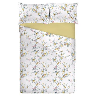 Jogo de Cama King Size 180 Fios Fiori - Carmen V (7379-5)