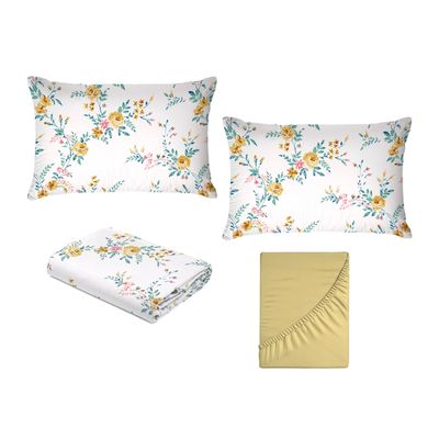 Jogo de Cama King Size 180 Fios Fiori - Carmen V (7379-5)