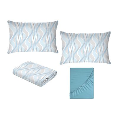Jogo de Cama King Size 200 Fios Fiori - Júnior (7408-1)