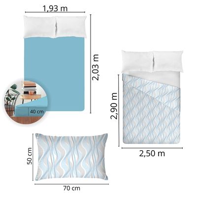 Jogo de Cama King Size 200 Fios Fiori - Júnior (7408-1)