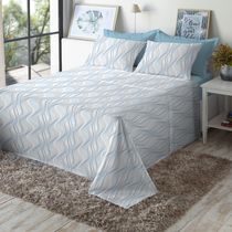 Jogo de Cama King Size 200 Fios Fiori - Júnior (7408-1)