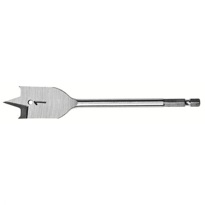 Broca Para Madeira Com Ponta Chata 1" 150 Mm Tramontina Em Aço Especial Tramontina