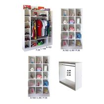 Expositores Loja Roupa Colméia Cabideiro Arara 4 Peças Magia