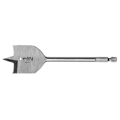 Broca Para Madeira Com Ponta Chata 1.1/2" 150 Mm Tramontina Em Aço Especial Tramontina