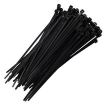 Abraçadeira De Nylon 6,5x450mm - 50 Unidades Preto