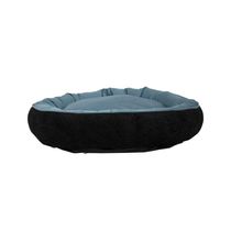 Cama Pet Comfy Preto-azul 70x70x20cm