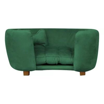 Cama Pet Poltrona Baby Hanna Veludo - Ssx Multicoisas Cor Verde