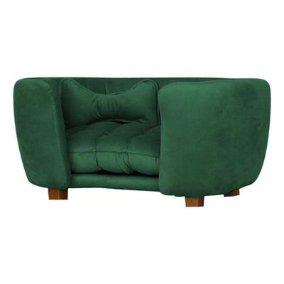 Cama Pet Poltrona Baby Hanna Veludo - Ssx Multicoisas Cor Verde