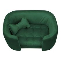 Cama Pet Poltrona Baby Hanna Veludo - Ssx Multicoisas Cor Verde