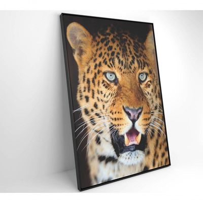 Quadro Decorativo Onça Pintada 60x90 Cm Adesivo Fotográfico