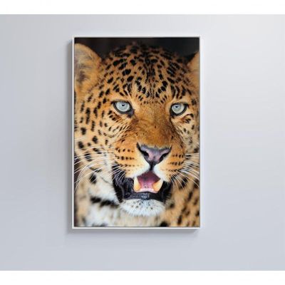 Quadro Decorativo Onça Pintada 40x60 Cm Adesivo Fotográfico