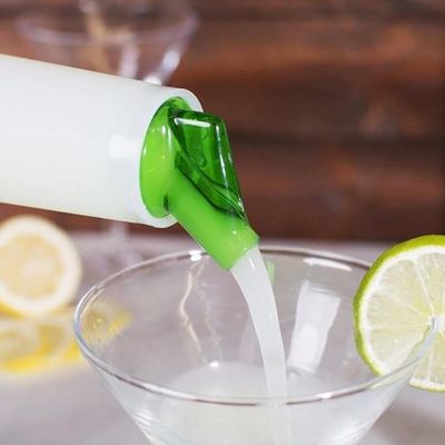 Kit 4 Garrafa Storen Pour 1l Verde Weck Mixologista Licores Caldas Bar Drink