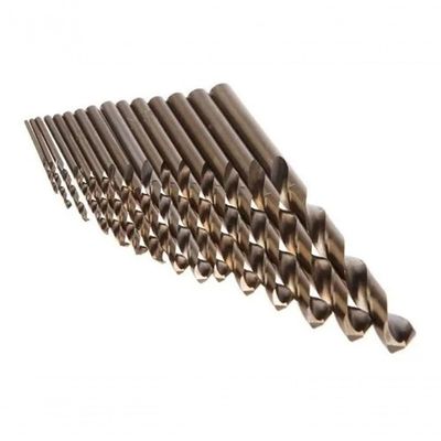 Kit 15 Brocas Cobalto Furar Aço, Ferro, Cobre 1.5 A 10 Mm