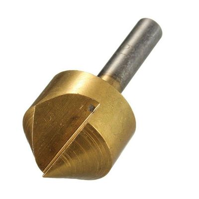 Kit 5 Broca Escariadora Conica Ferro Madeira Metal 6 A 19 Mm