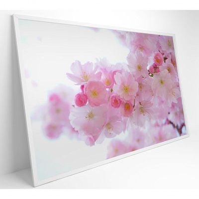Quadro Flores Cerejeira 60x40 Cm Adesivo Fotográfico