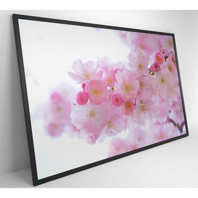 Quadro Flores Cerejeira 60x40 Cm Adesivo Fotográfico