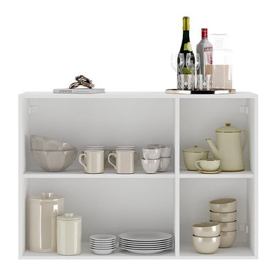 Aparador 3 Portas Suspenso Veneza Mp1008 Branco
