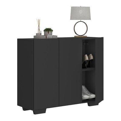 Sapateira 3 Portas Nina Mp6019 Preta