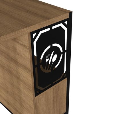 Mesa Bancada Gourmet Industrial 127cm P1034 Mel