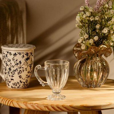 Xícara para Cafézinho 100ml Cristal Imperial Lyor Taça de Café Transparente Cafeteria Padaria