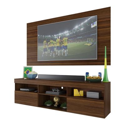 Rack Com Painel Tv 65" Holanda Br3059 Duna